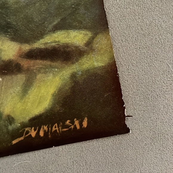 Vintage Lithograph Print by Dumalski! No 1273 “Journey’s End” - Picture 2 of 10